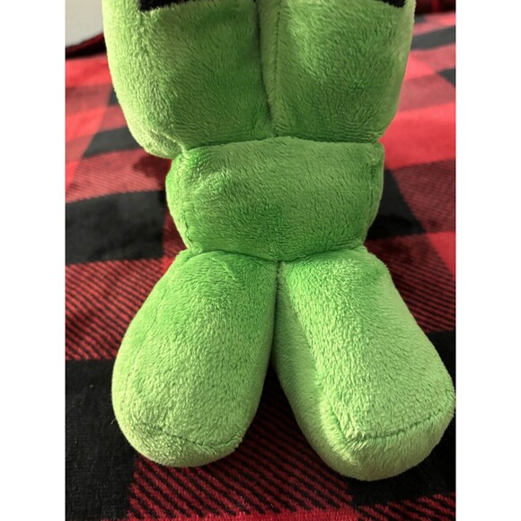 Mojang Minecraft Jinx Creeper Plush 12" (No Tag) Green Stuffed Animal Toy - Picture 5 of 5